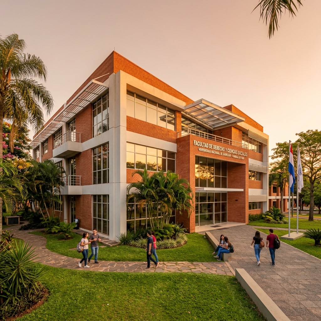 Edificio de la Facultad de Derecho y Ciencias Sociales - UNE